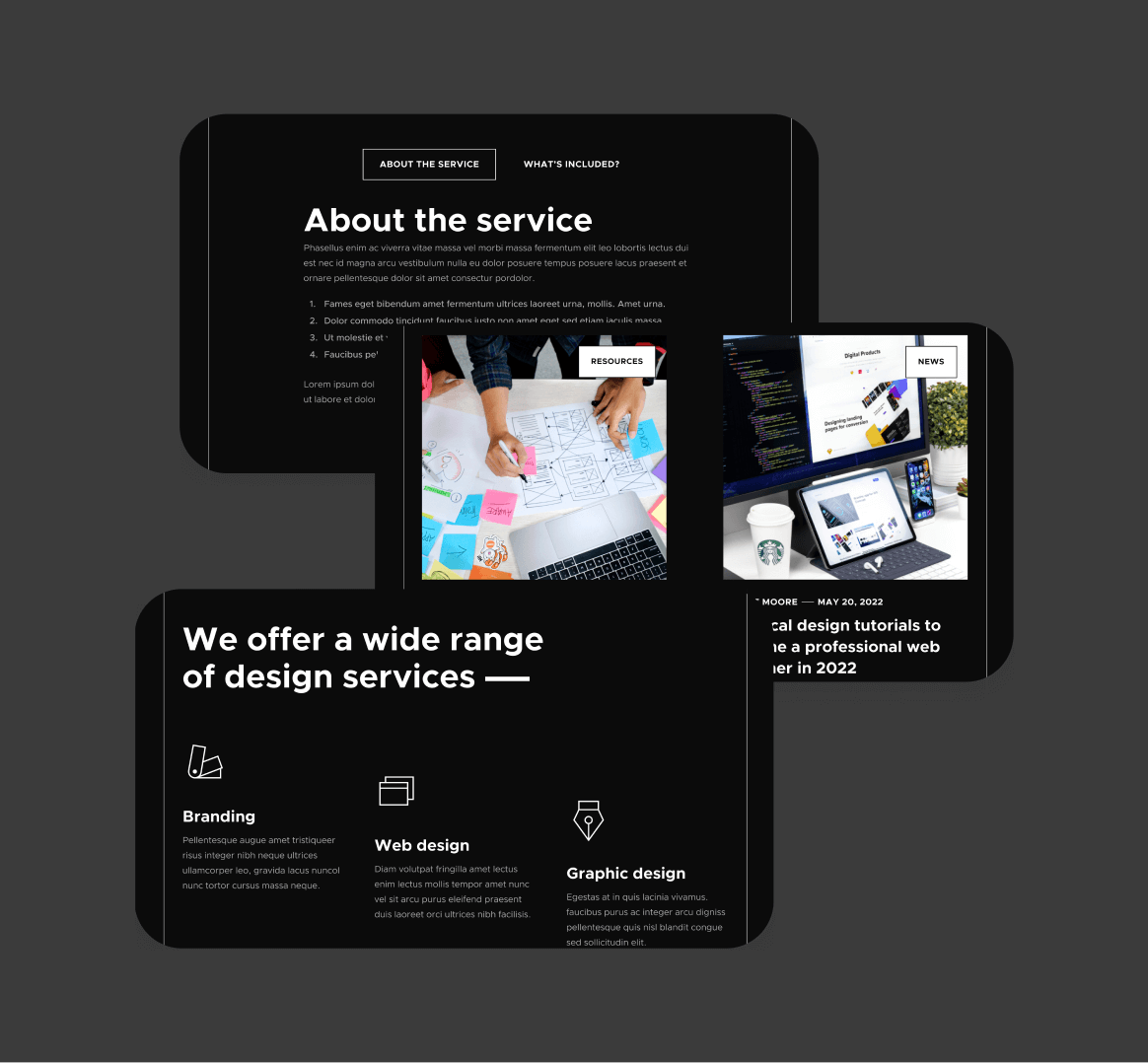 Studiofy X - 25 Sections Included - Design Studio Webflow Template