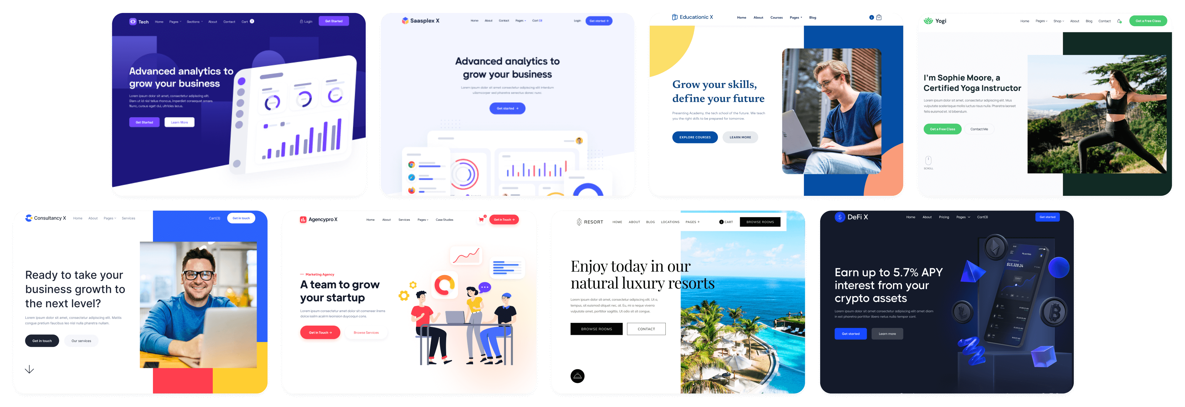 Studiofy X - Browse all Templates - Design Studio Webflow Template